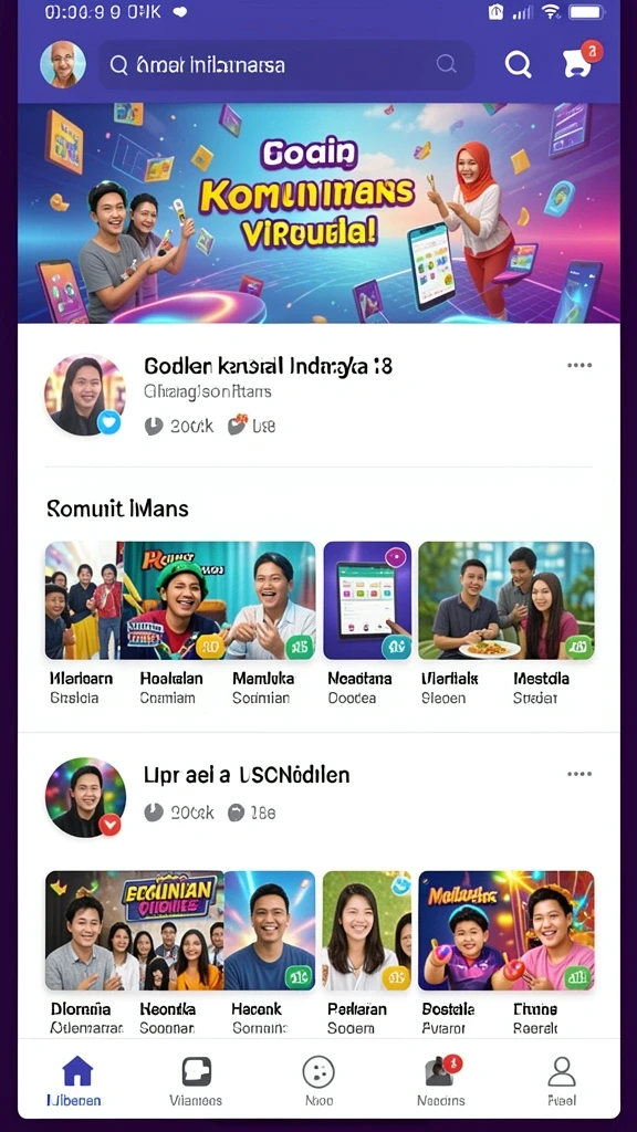 Screenshot menunjukkan salah satu level yang menantang.