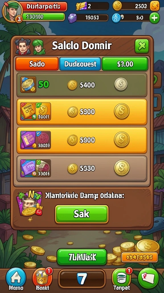 Beragam pilihan permainan slot dengan tema berbeda.