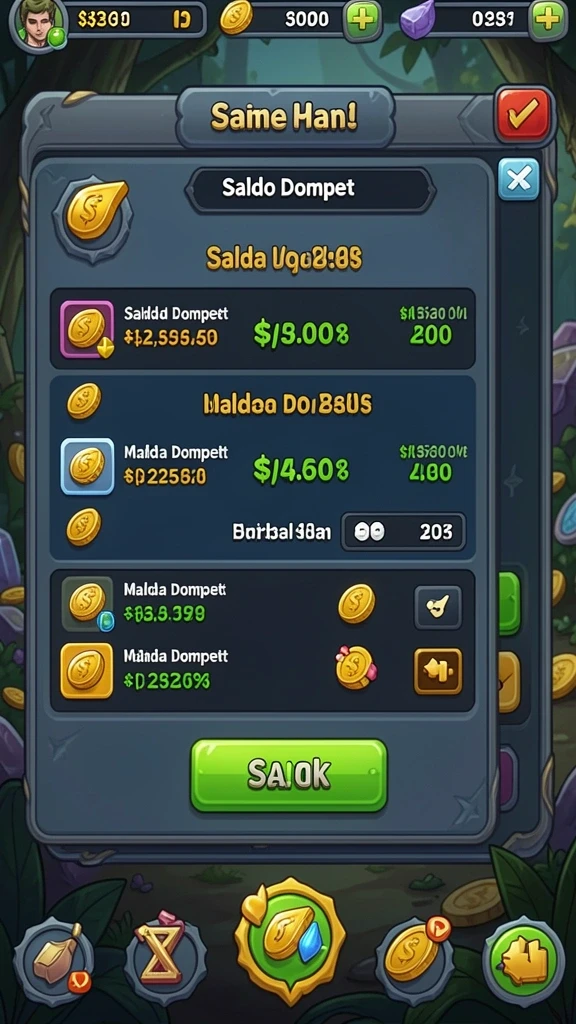 Gameplay seru dengan kompetisi online.