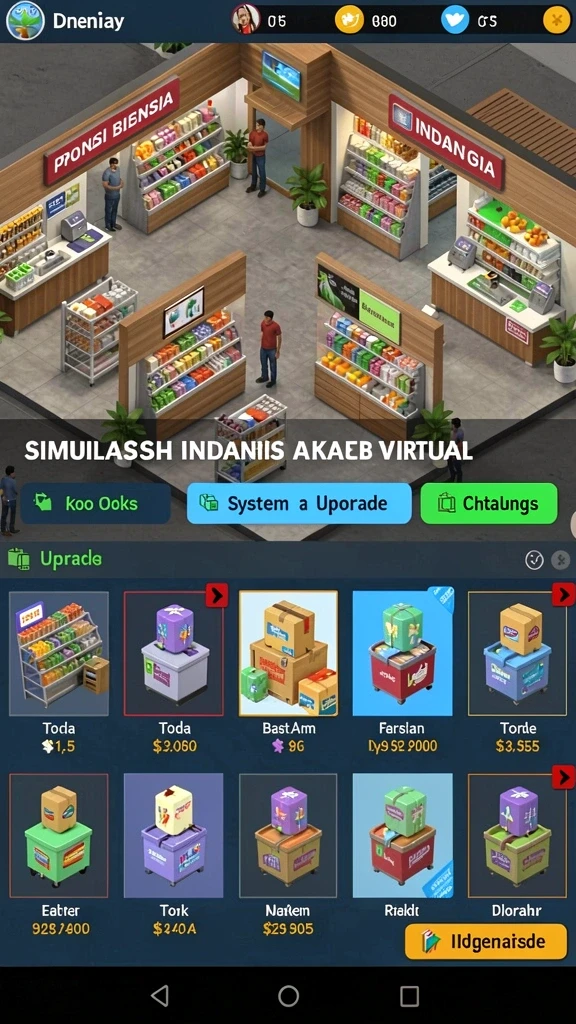 Tampilan antarmuka yang intuitif dan menarik.