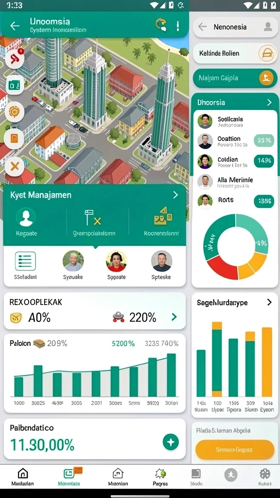 Mode multiplayer yang seru untuk bersaing dengan teman.