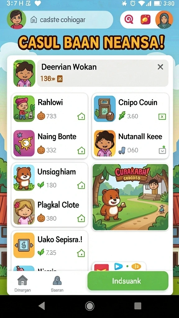 Gameplay yang menantang dan menyenangkan.