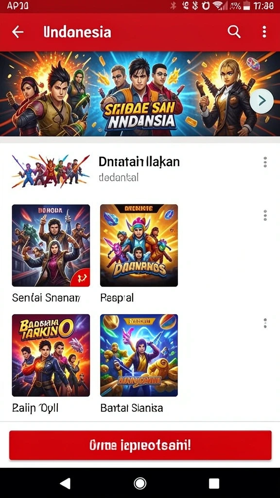 Tampilan antarmuka menarik dan mudah dipahami.