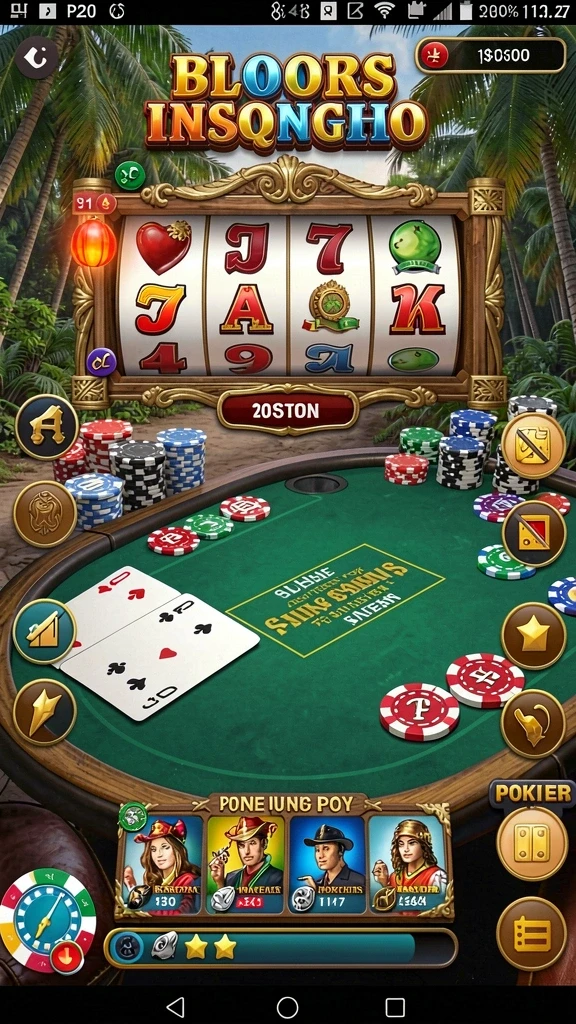 Tampilan permainan slot yang menarik dan penuh warna.