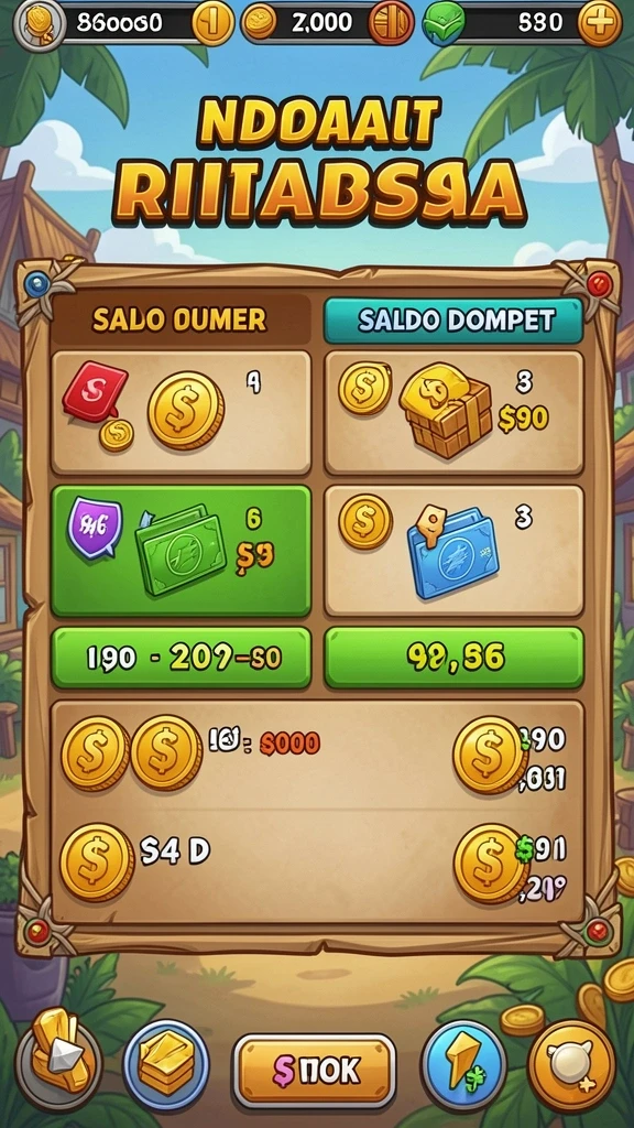 Sistem reward yang menguntungkan untuk pemain aktif.