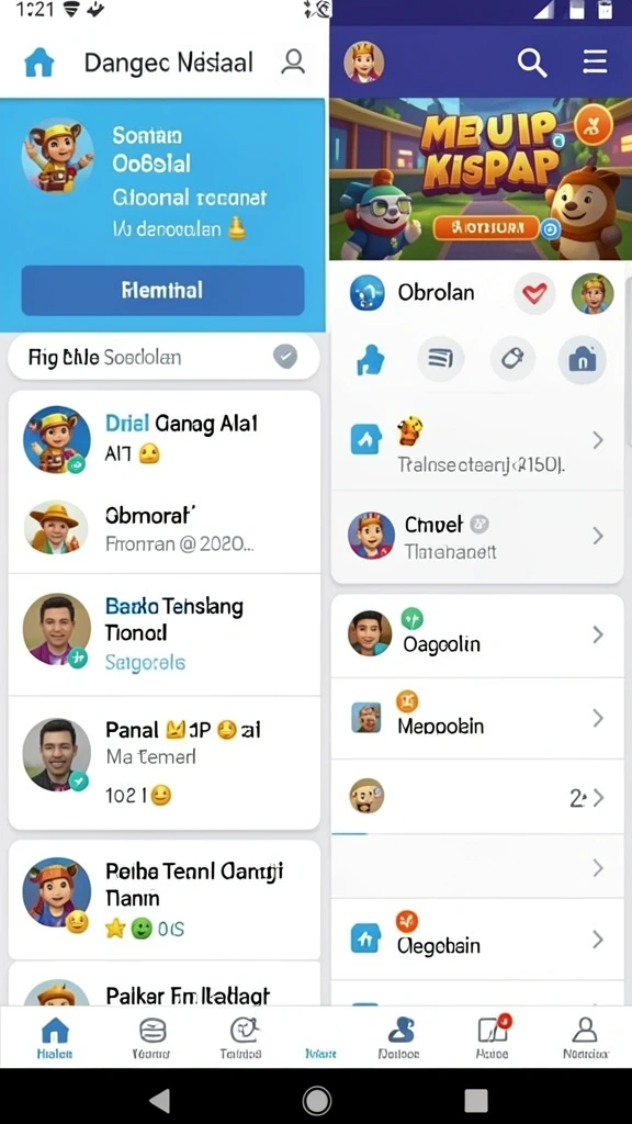 Tantangan seru di setiap tingkat untuk menguji kemampuan.