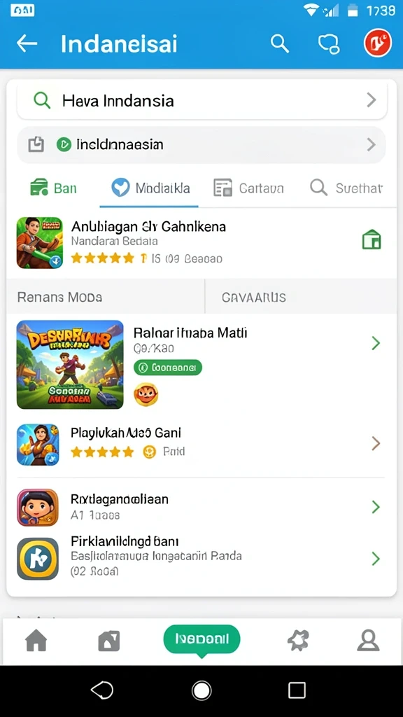 Gameplay yang seru dan penuh tantangan.