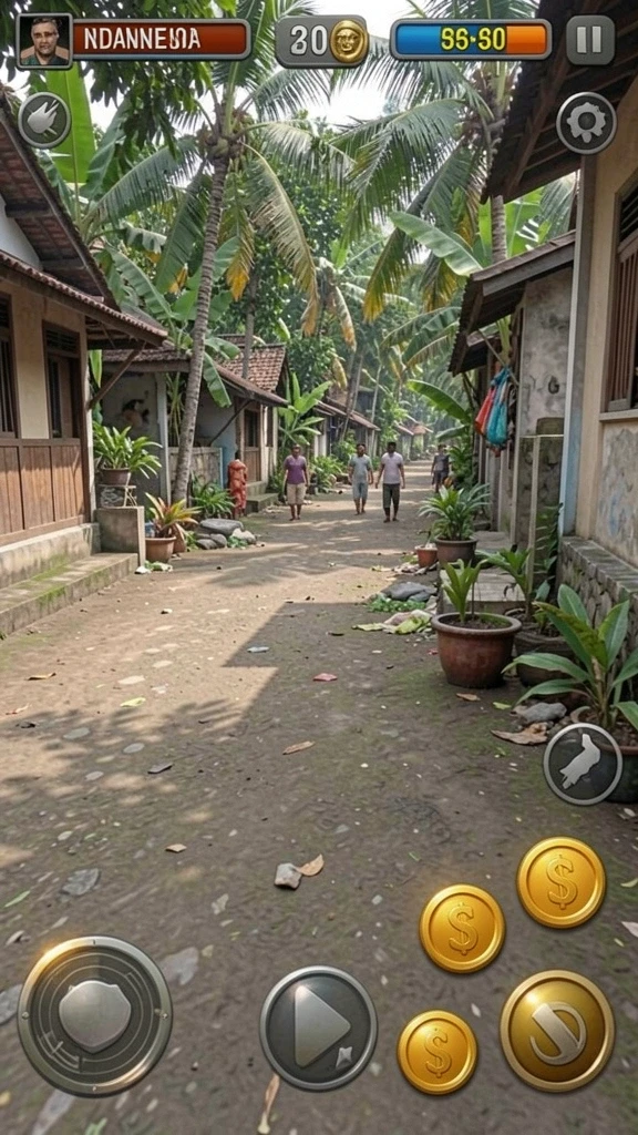 Karakter-karakter unik siap untuk dimainkan.