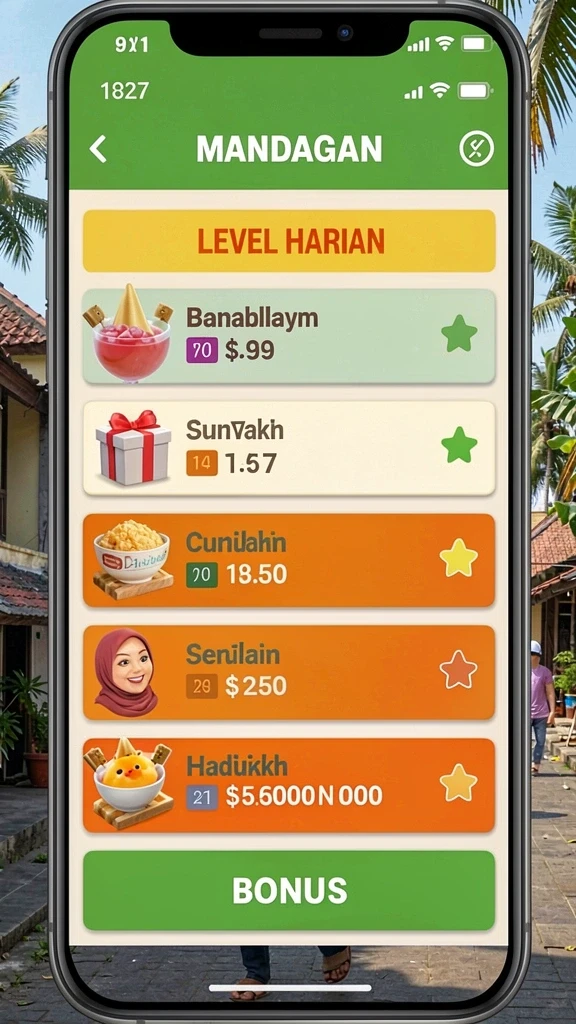 Tampilan antarmuka yang menarik dan mudah digunakan.