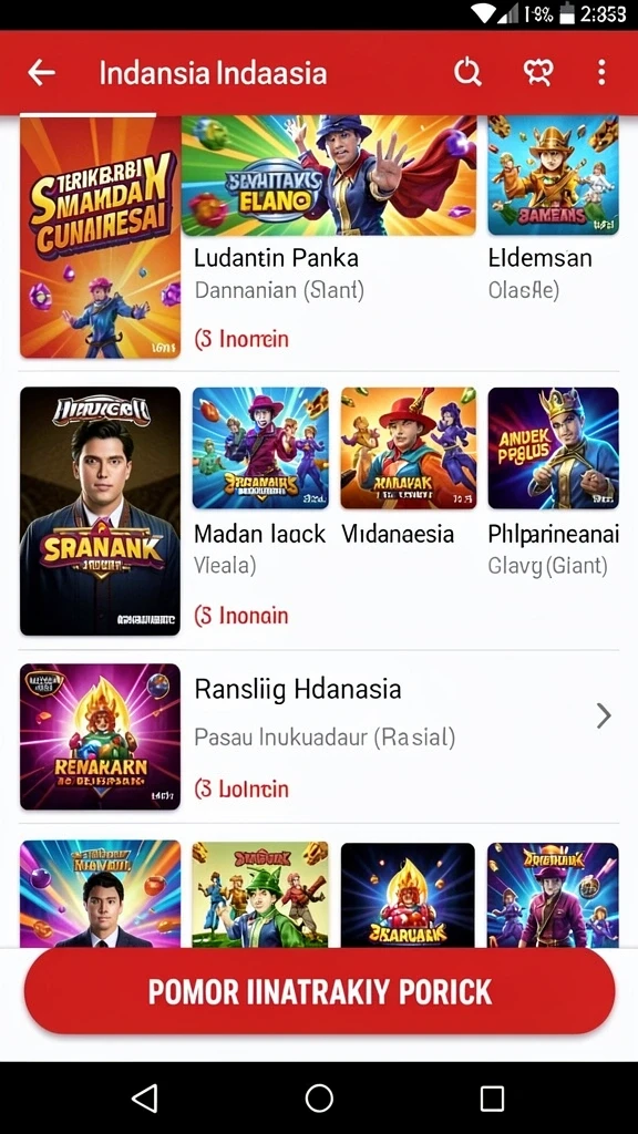 Tampilan antarmuka yang menarik dan mudah dipahami.