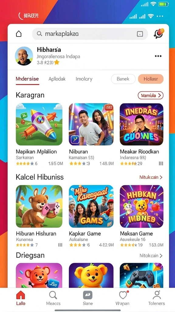 Fitur leaderboard untuk bersaing dengan teman.