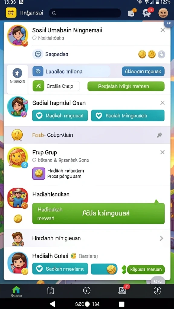 Grafis memukau yang membuat permainan semakin seru.