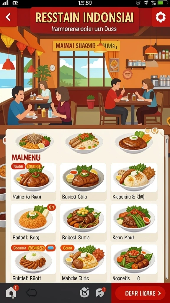 Tampilan antarmuka yang intuitif dan mudah digunakan.
