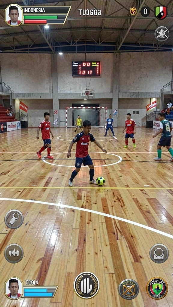 Screenshot ini menunjukkan karakter utama di dunia Garito.