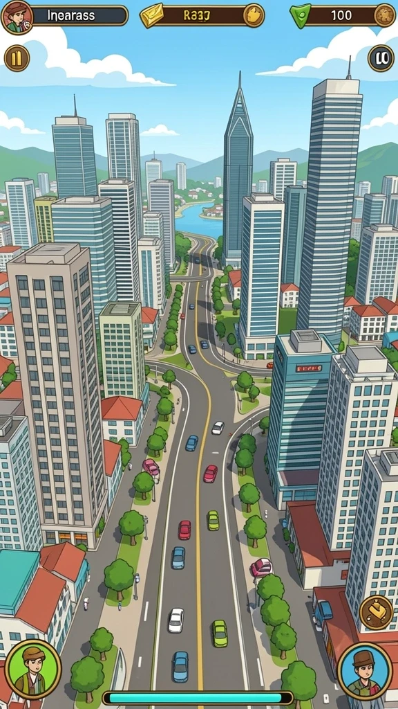 Screenshot menunjukkan gameplay yang menantang dan menarik.