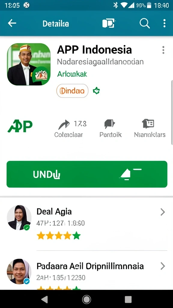 Menampilkan karakter unik dalam permainan.