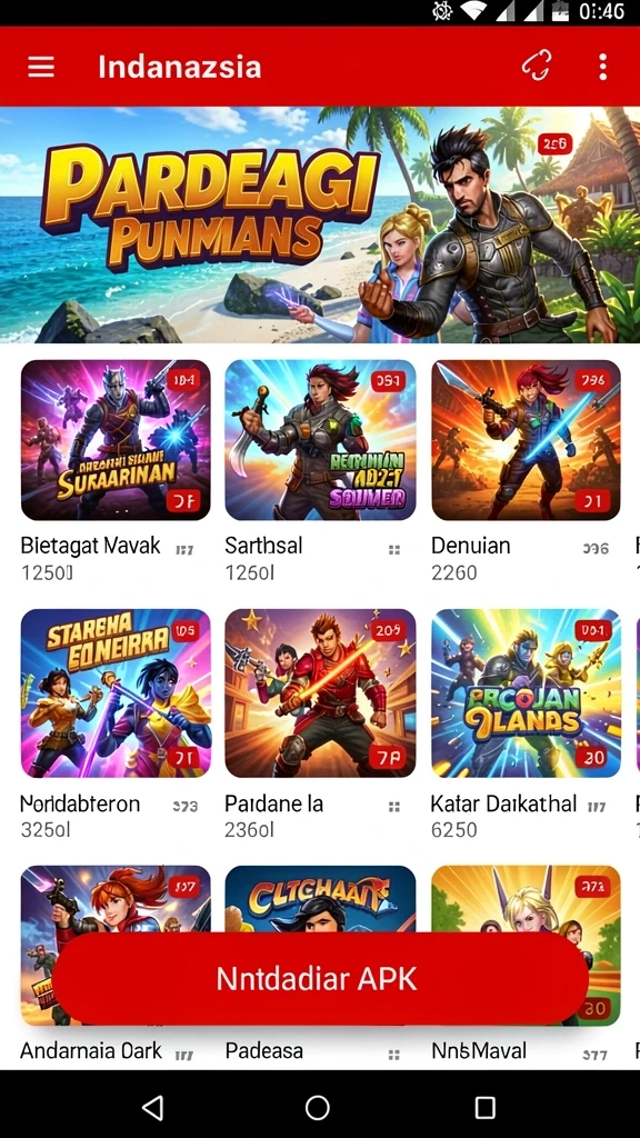Tampilan antarmuka yang menarik dan mudah dinavigasi.