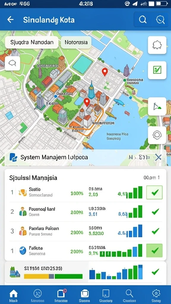 Antarmuka pengguna yang ramah dan menarik.