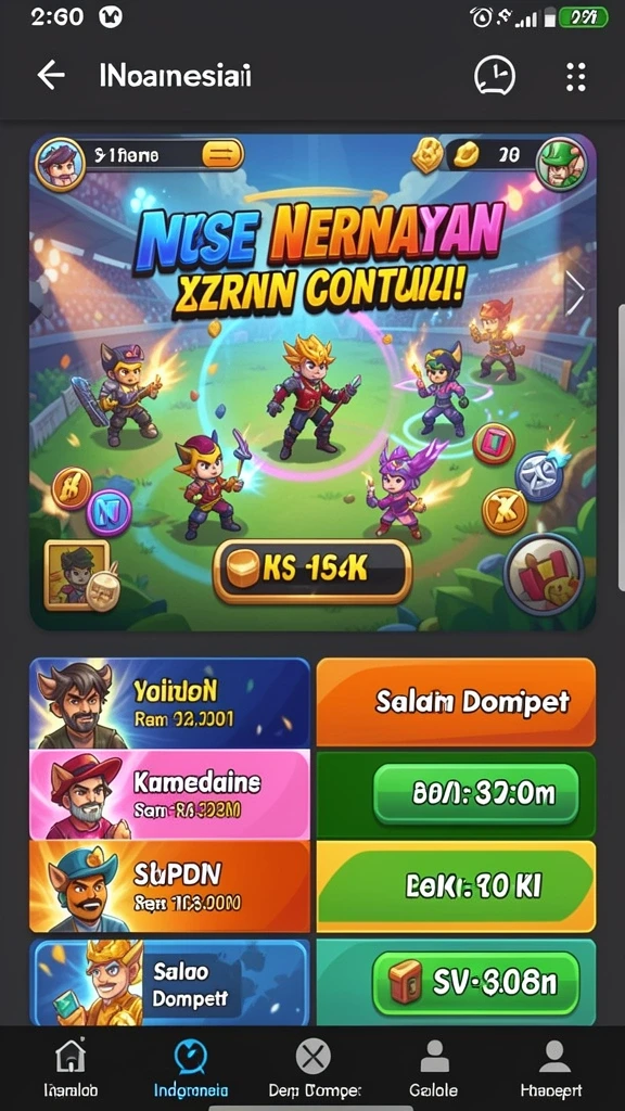 Karakter unik yang siap menemani perjalanan.
