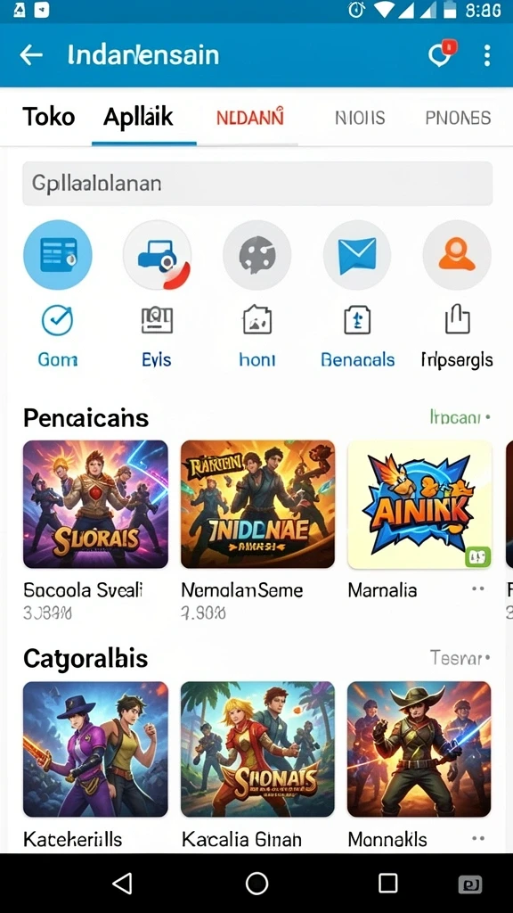 Level yang menantang dengan berbagai rintangan.