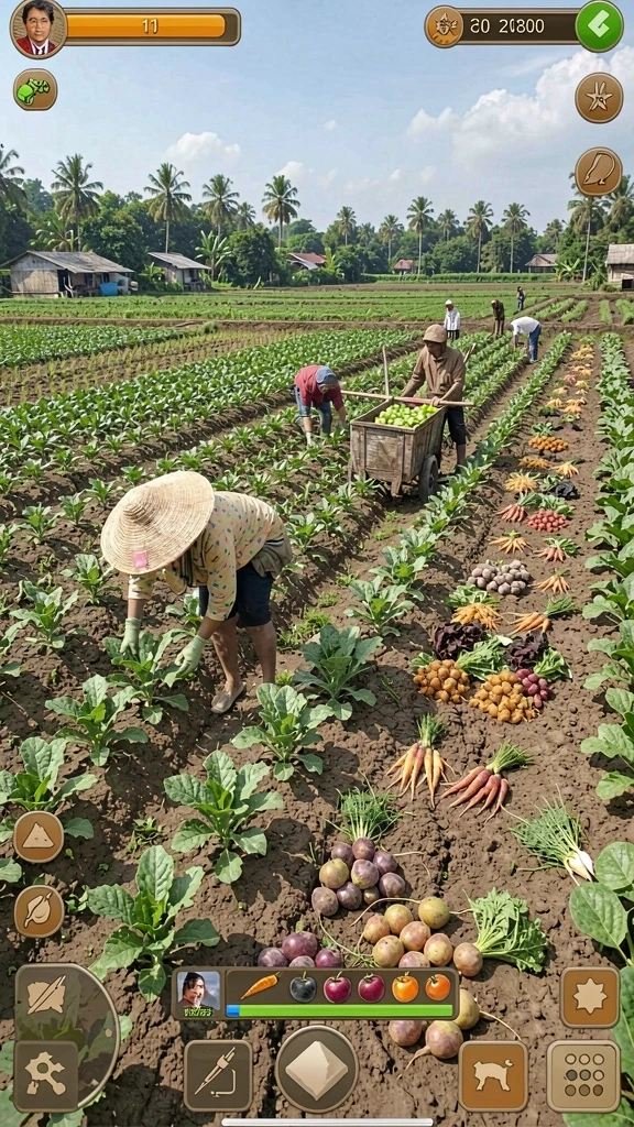 Karakter yang beragam dan dapat diupgrade sesuai keinginan.