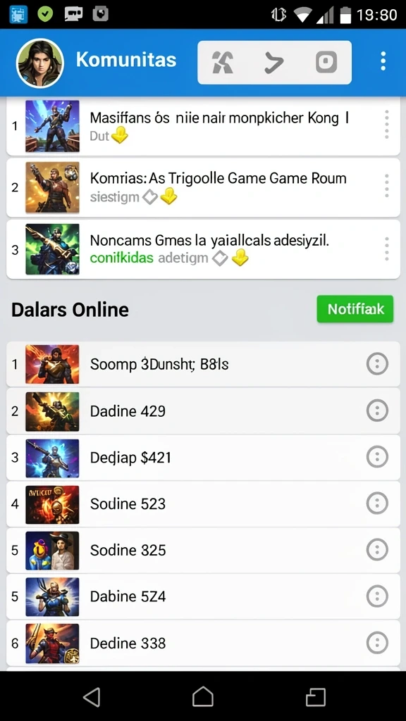 Fitur multiplayer untuk berinteraksi dengan pemain lain.