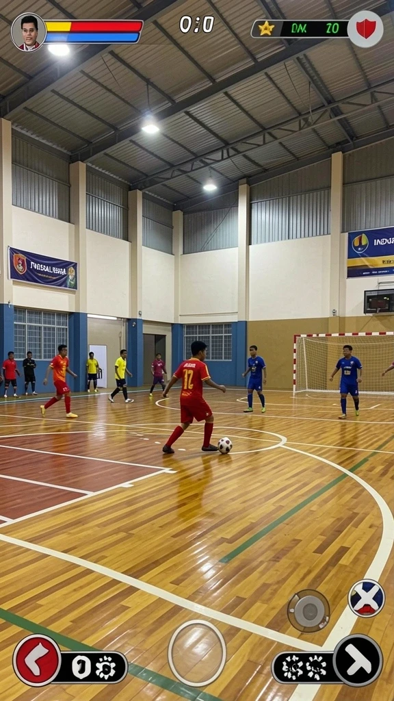 Berbagai tantangan seru di dalam game.