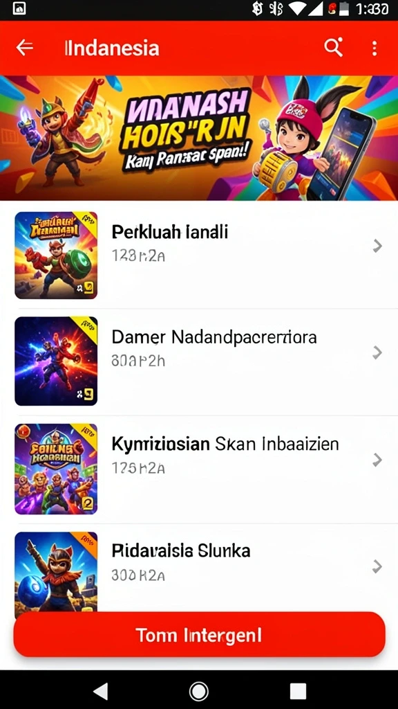 Tampilan antarmuka yang menarik dan mudah dinavigasi.