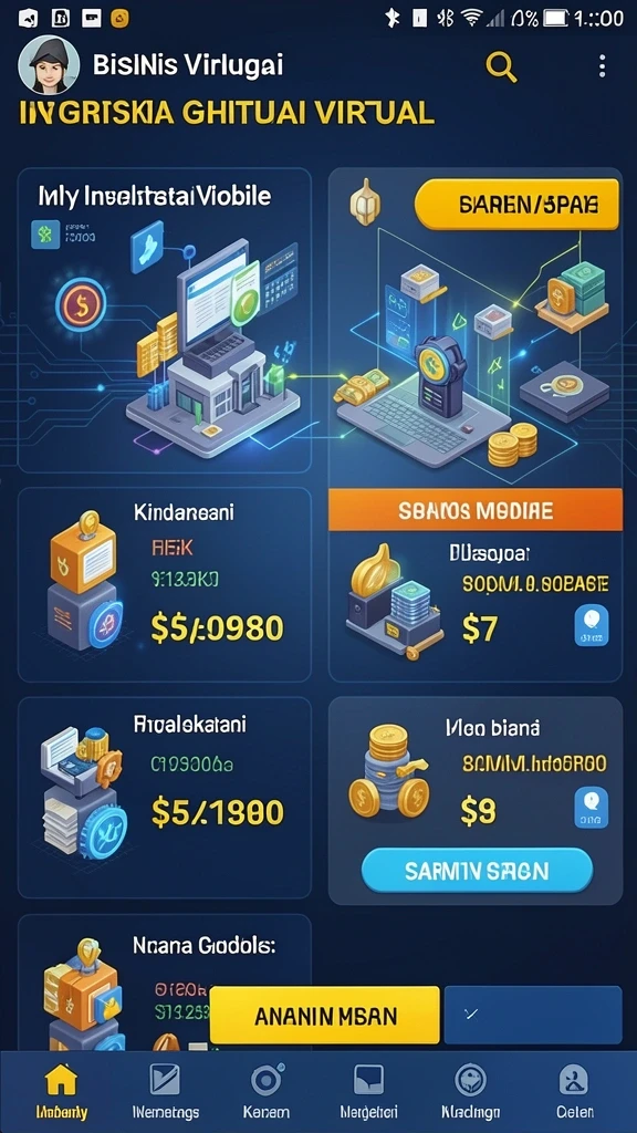 Tampilan karakter utama yang mengesankan.