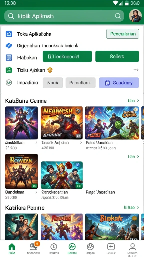 Interaksi multiplayer yang seru dan kompetitif.