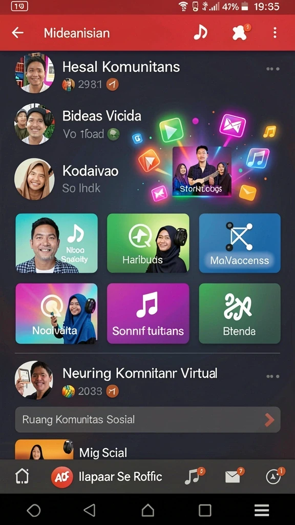 Tampilan utama aplikasi PANDORA88 yang menarik dan inovatif.
