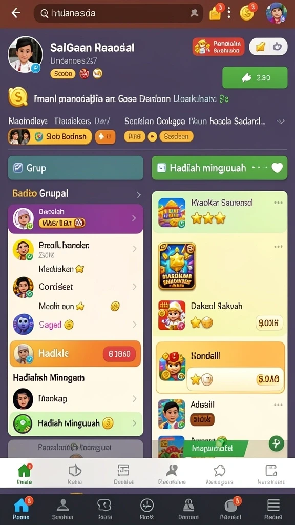 Misi menarik yang menantang pemain untuk berpikir strategi.
