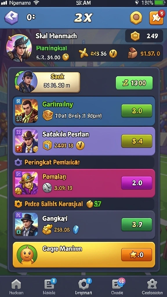 Tampilan antarmuka yang menarik dan intuitif.