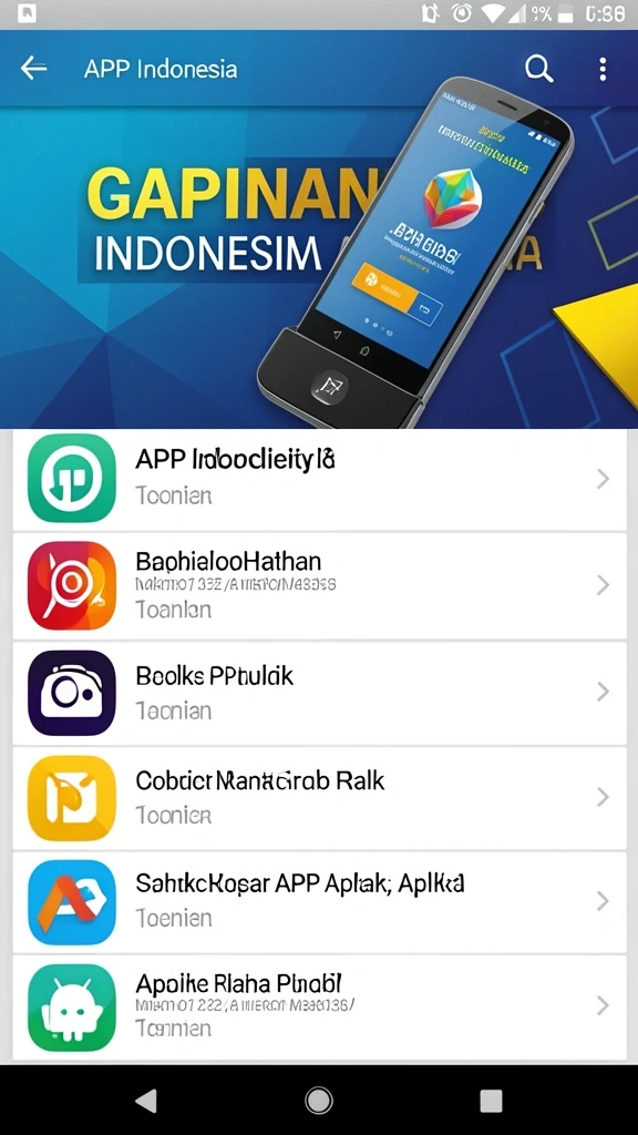 Tampilan antarmuka aplikasi yang modern dan menarik.