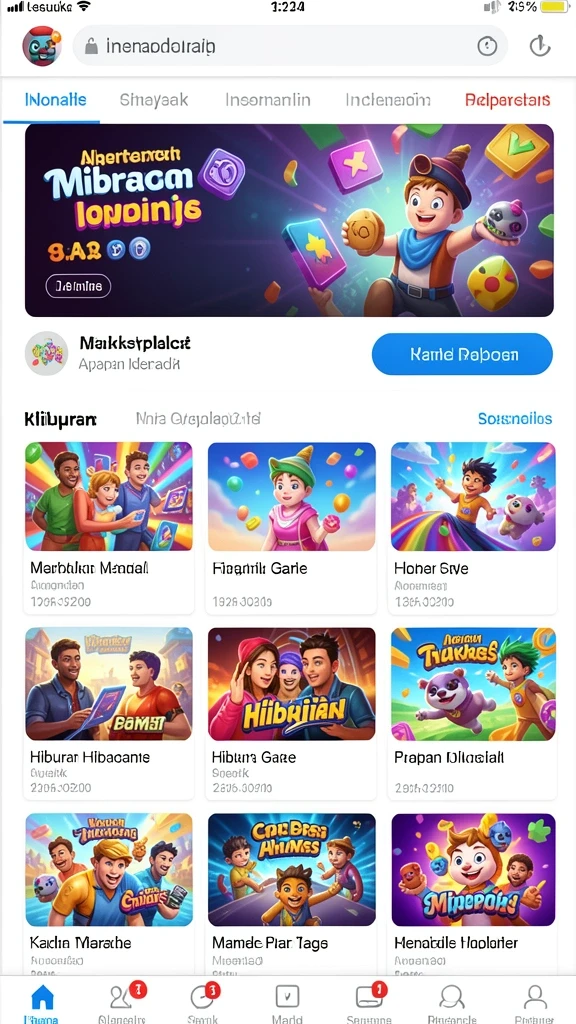 Mode permainan yang beragam tersedia.