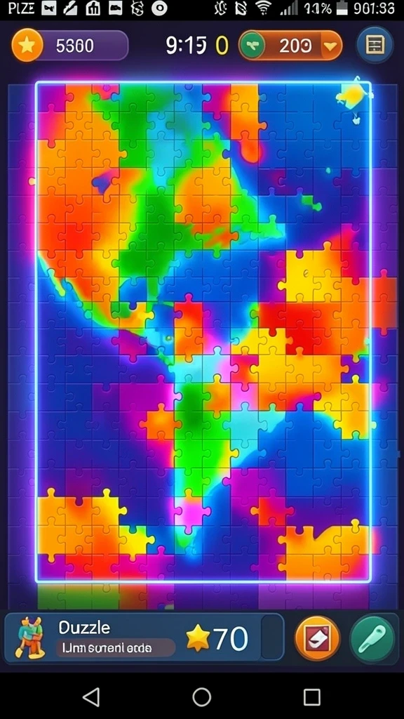 Level yang menantang dan penuh warna.
