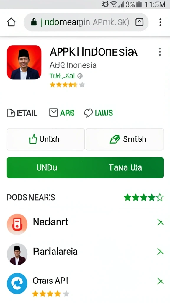 Tampilan antarmuka yang menarik dan mudah digunakan.