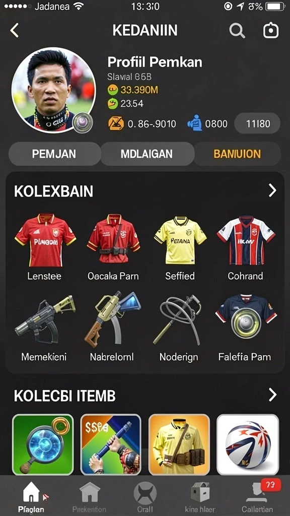 Karakter-karakter unik dengan kemampuan berbeda.