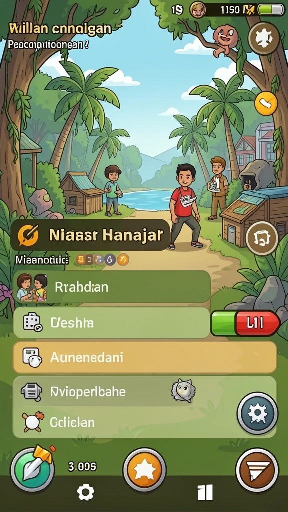 Misi harian yang menantang dan bermanfaat.
