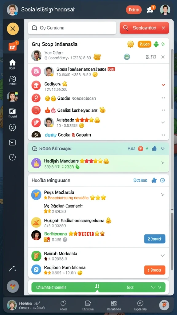 Mode permainan yang menantang dan seru.